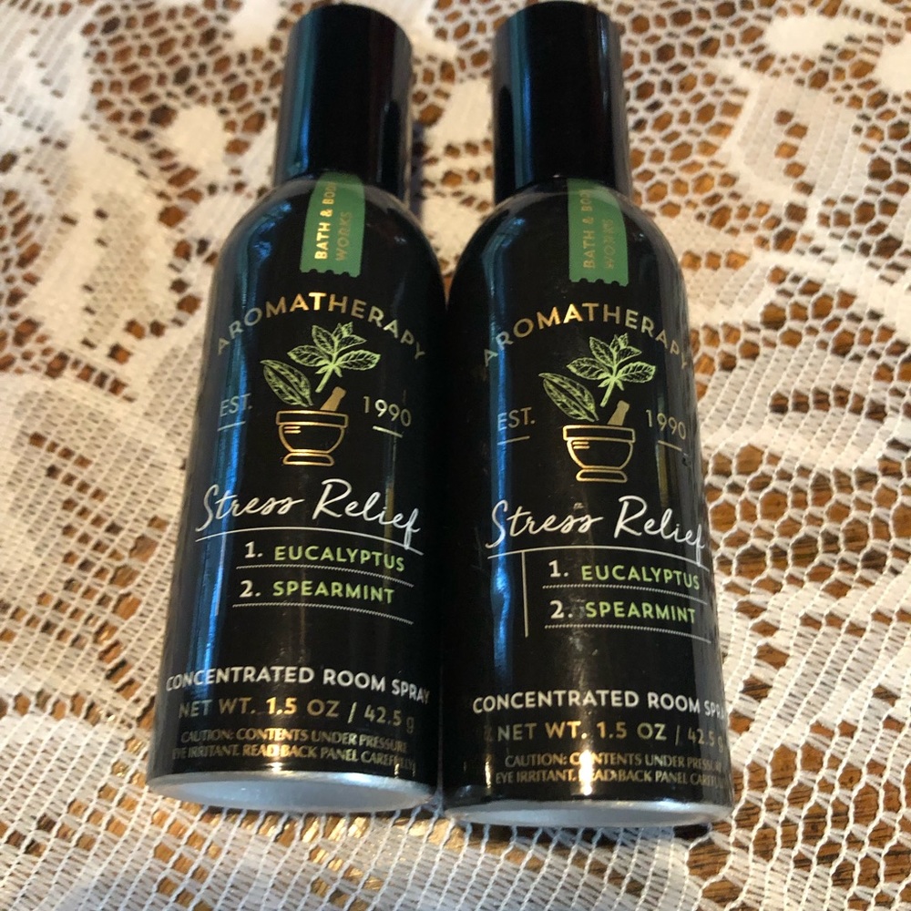Bath and Body room spray Stress Relief 1.5oz 2 total sprays